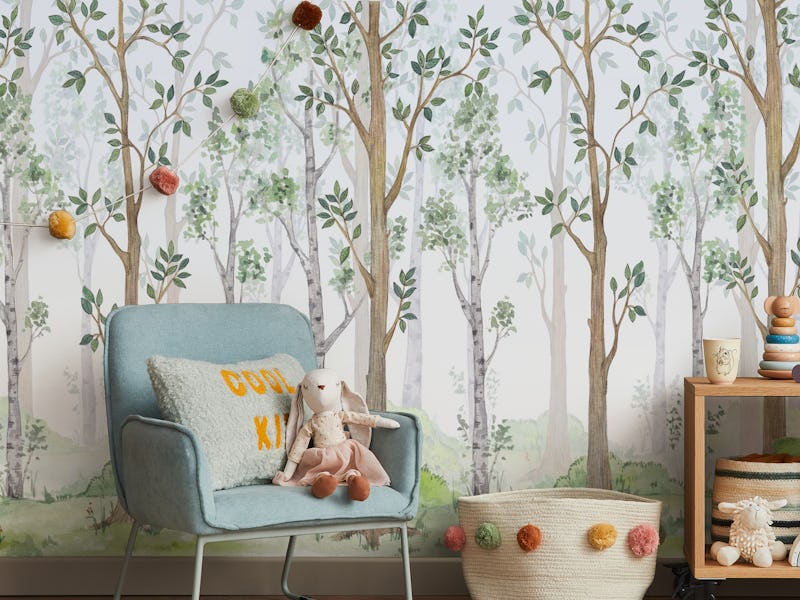 Fairy forest watercolor